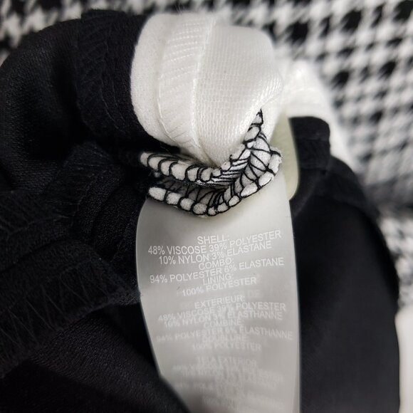 Tommy Hilfiger NWT Houndstooth Plaid Dress Sleeveless Sheath Womens Size 4 - Picture 8 of 9